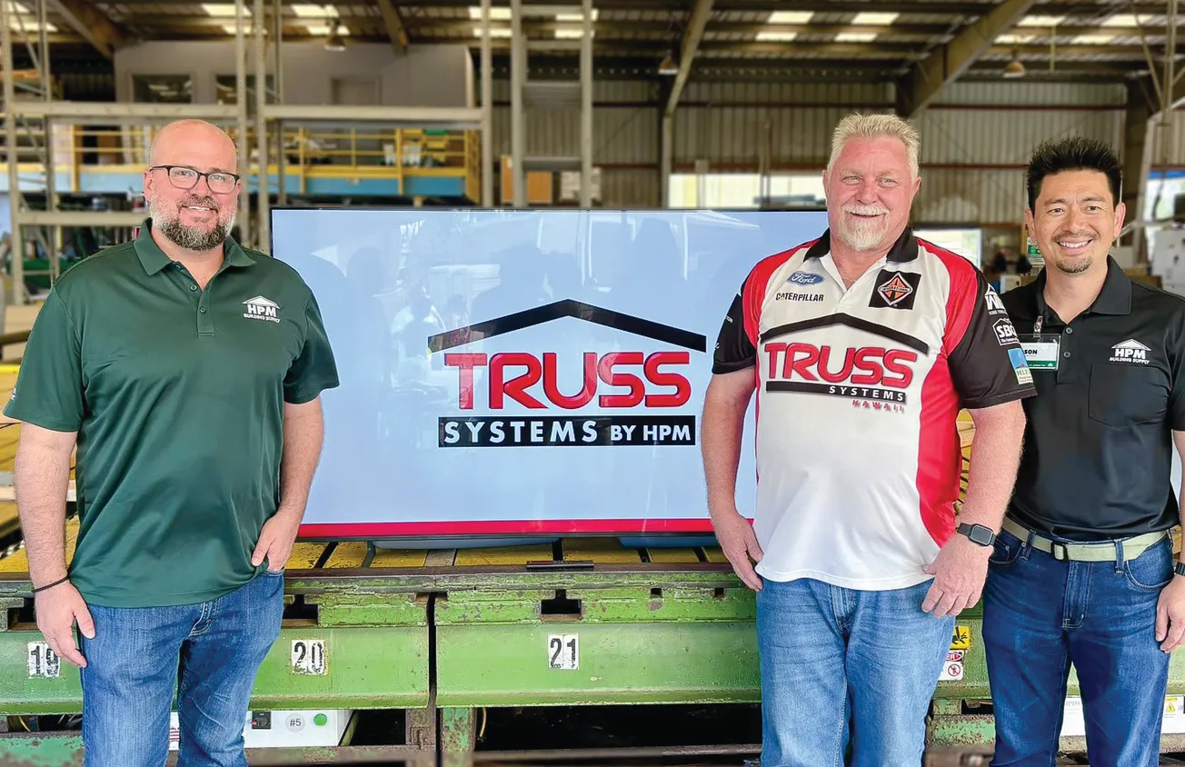 HPM LAUNCHES TRUSS DIVISION WITH MAUI ACQUISITION